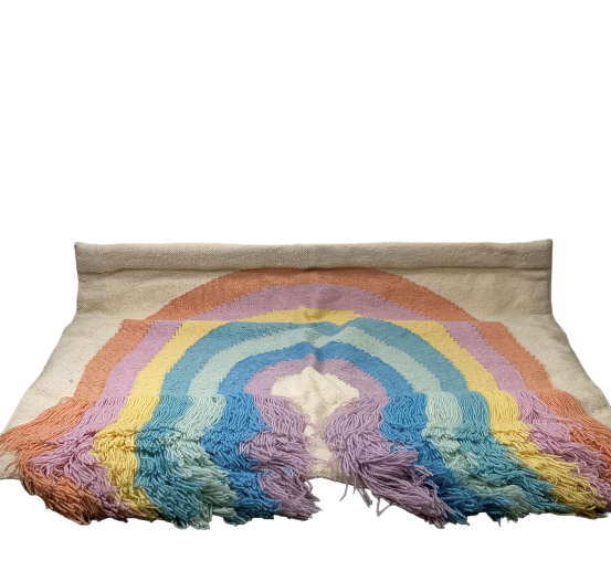 Delta Children Handwoven Rainbow Wall Hanging