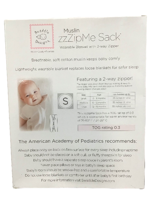 Swaddle Designs zzZipme Sack