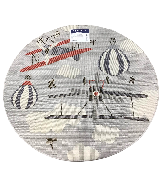 Carousel Kids 4’ Round Rug