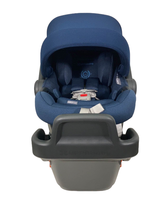 UPPAbaby MESA MAX Infant Car Seat and Base, 2023, DualTech Noa Navy