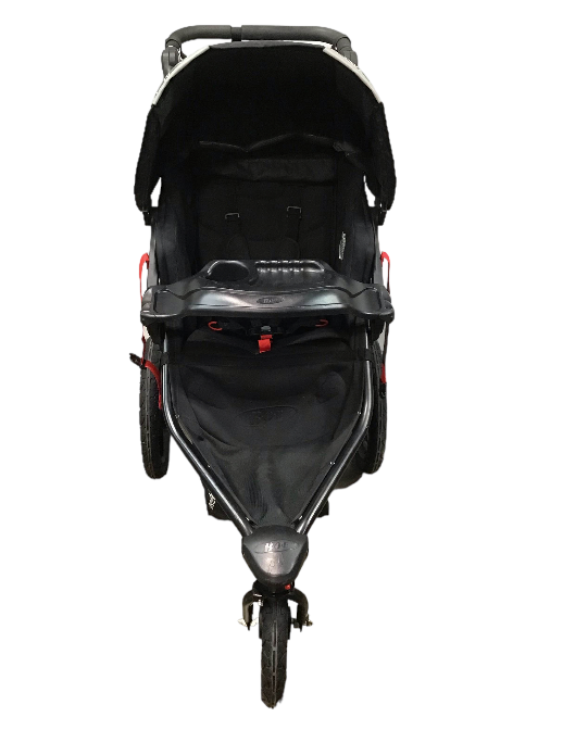 BOB Revolution Flex Single Jogging Stroller with Snack Tray, 2018, Lunar Black