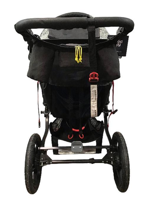 BOB Revolution Flex Single Jogging Stroller with Snack Tray, 2018, Lunar Black