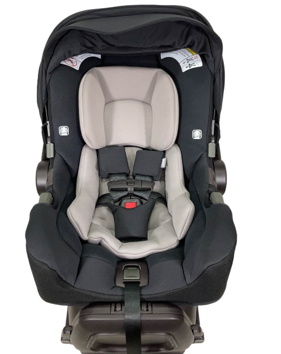 Nuna PIPA rx Infant Car Seat, 2023, Caviar