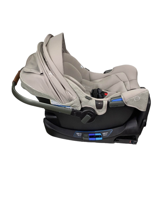 Nuna PIPA rx Infant Car Seat with RELX Base, 2023, Hazelwood