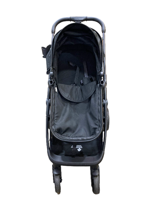 Mompush Wiz Stroller, 2022, Black