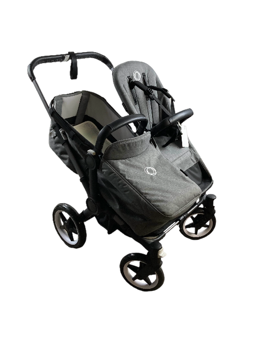 Bugaboo Donkey 5 Duo Stroller, 2021, Graphite, Grey Melange