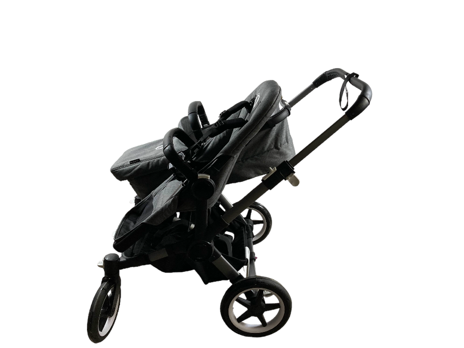 Bugaboo Donkey 5 Duo Stroller, 2021, Graphite, Grey Melange