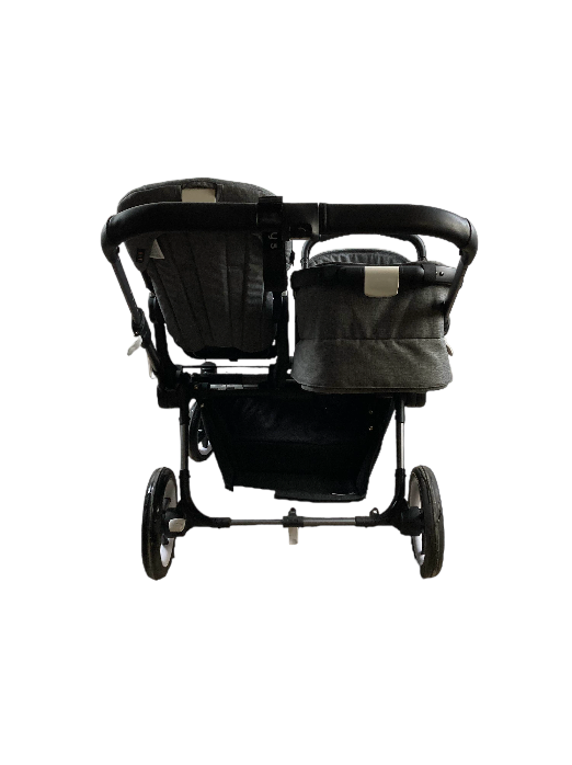 Bugaboo Donkey 5 Duo Stroller, 2021, Graphite, Grey Melange