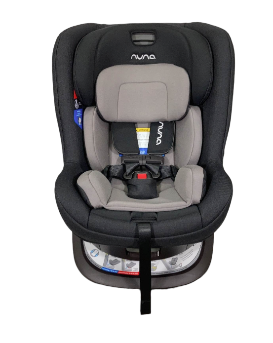 Nuna Revv Rotating Convertible Car Seat, 2022, Caviar