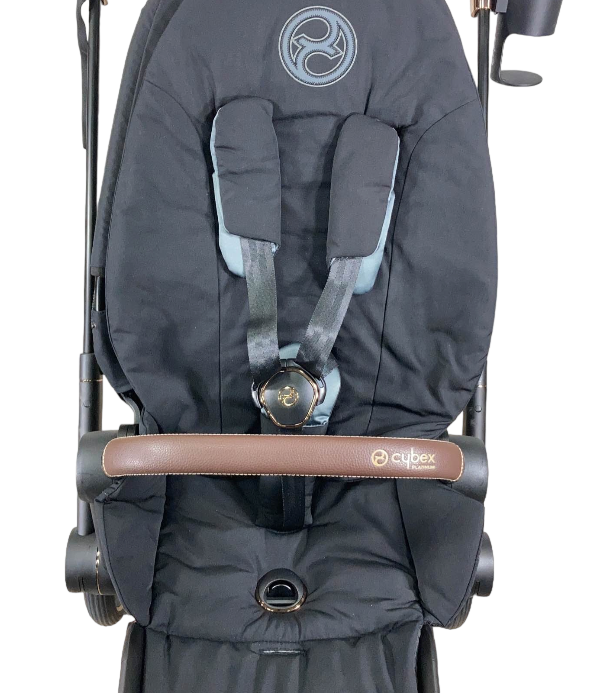 Cybex PRIAM Stroller, Deep Black, Rosegold, 2021