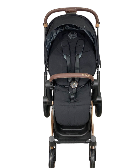 Cybex Priam4 Stroller, Rosegold, Stardust Black, 2021