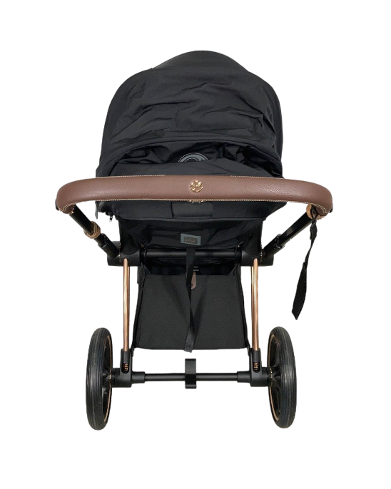 Cybex Priam4 Stroller, Rosegold, Stardust Black, 2021