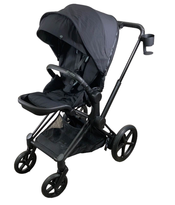 cybex stroller 2021 Cybex PRIAM Stroller, Matte Black, Deep Black, 2021