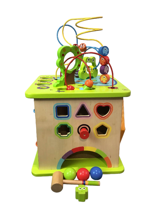 Hape Country Critters Wooden Activity Cube