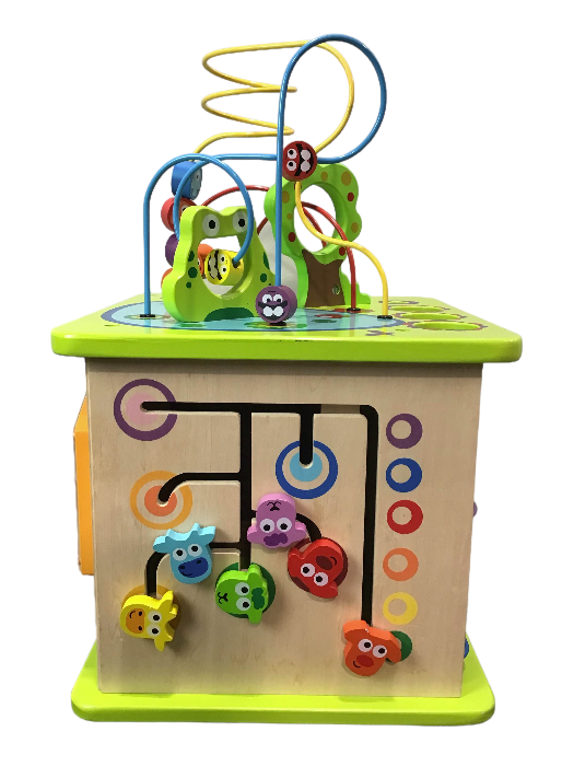 Hape Country Critters Wooden Activity Cube