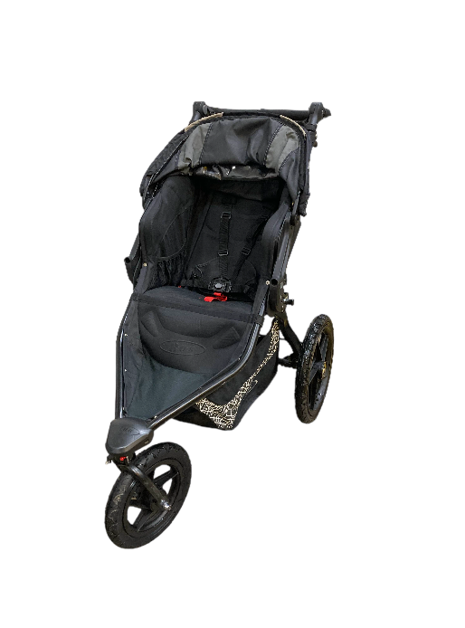 BOB Revolution Flex Single Jogging Stroller, 2018, Lunar Black