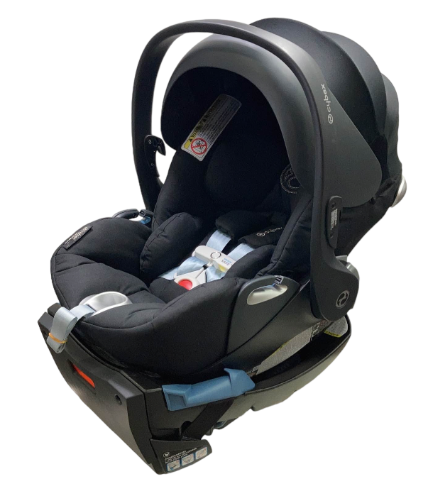 Cybex Cloud Q Infant Car Seat with SensorSafe, Stardust Black, 2022