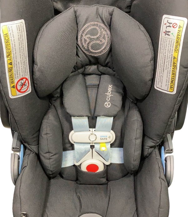 Cybex Cloud Q Infant Car Seat with SensorSafe, Stardust Black, 2022