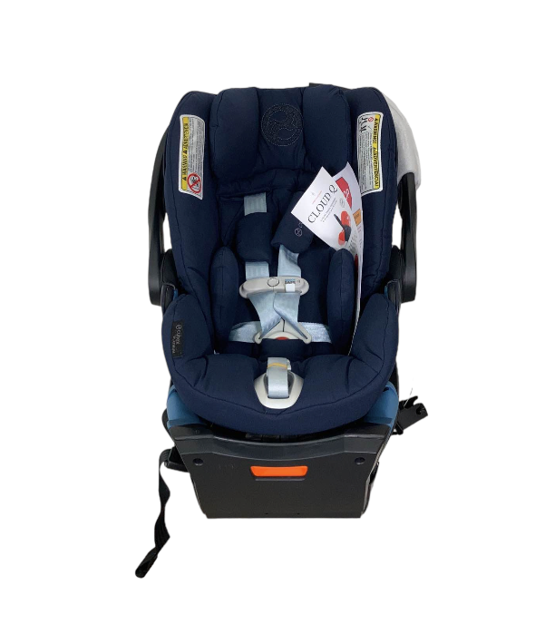 Cybex Cloud Q Infant Car Seat with SensorSafe, Midnight Blue