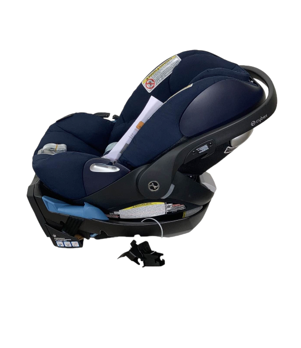 Cybex Cloud Q Infant Car Seat with SensorSafe, Midnight Blue, 2022