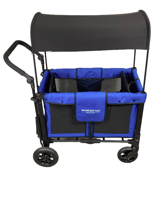 Wonderfold W2 Original Multifunctional Double Stroller Wagon, 2022, Blue