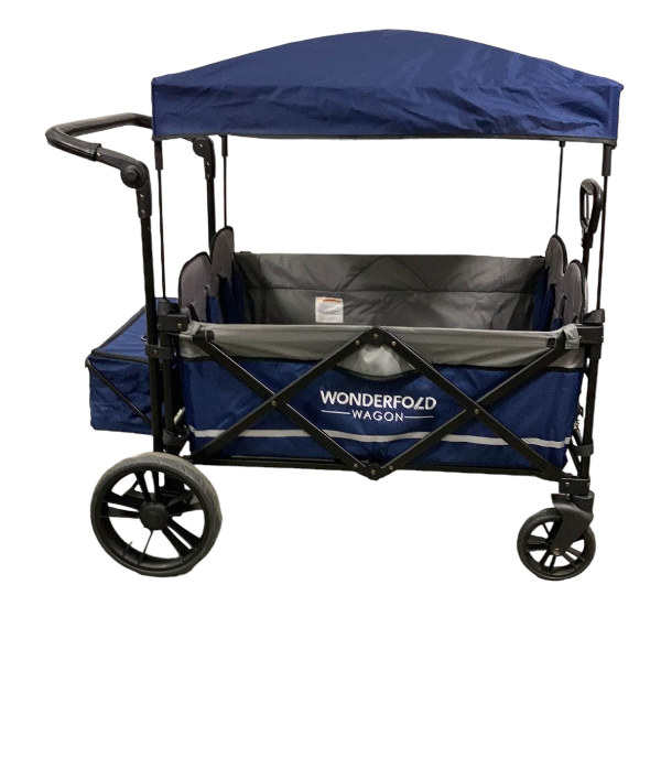 Wonderfold X4 Push & Pull Quad Stroller, 2022, Navy