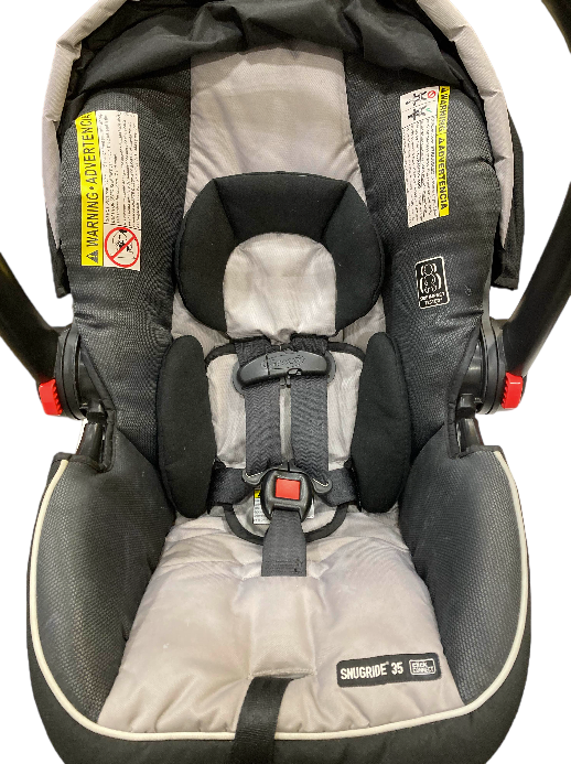 Graco Snugride Click Connect 35 Infant Car Seat, 2019, Gray & Black