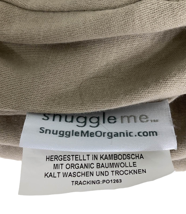 Snuggle Me Organic Cover for Sensory Infant Lounger, Birch