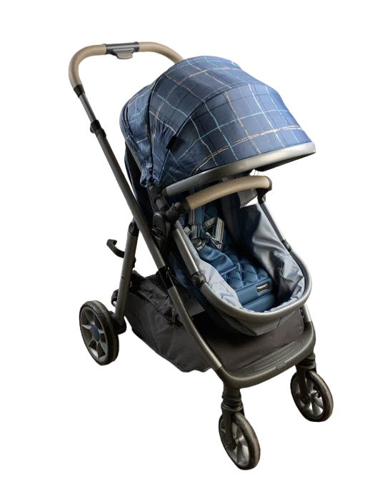 Monbebe Lynx 6-in-1 Modular Travel System Stroller, 2021, Plaid