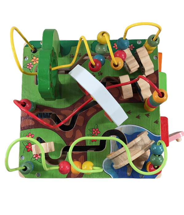 Battat Wooden Activity Cube