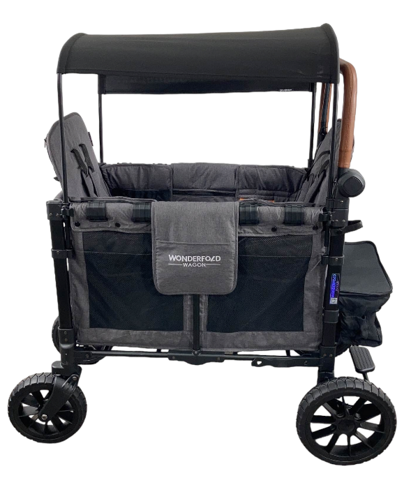 Wonderfold W2S 2.0 Multifunctional Stroller Wagon, 2021, Charcoal Grey