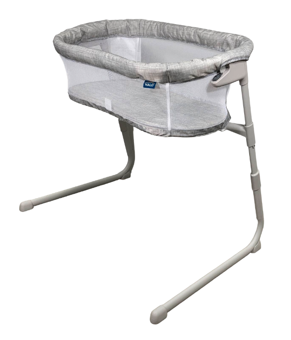 Shop Halo BassiNest Flex Portable Bassinet, Heather Weave at GoodBuy Gear