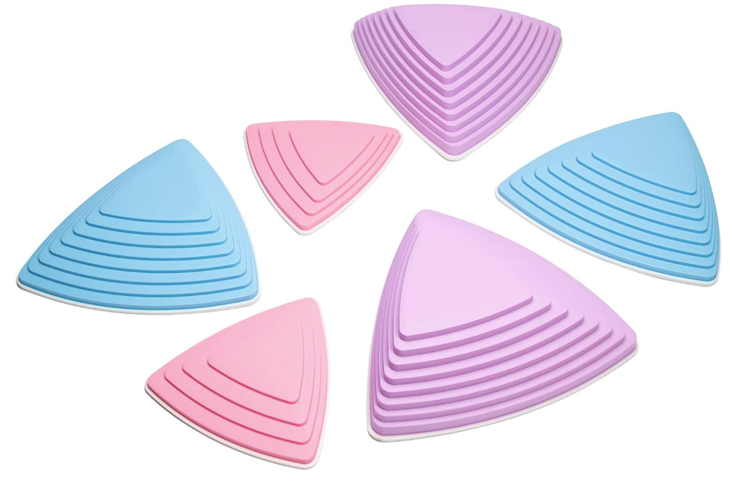 JumpOff Jo Rocksteady Balance Blocks, Spring Colors