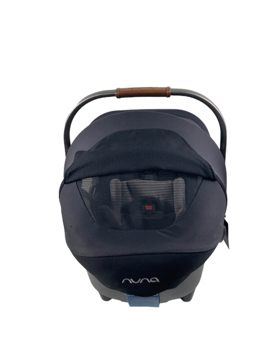 Nuna PIPA rx Infant Car Seat with RELX Base, 2020, Caviar