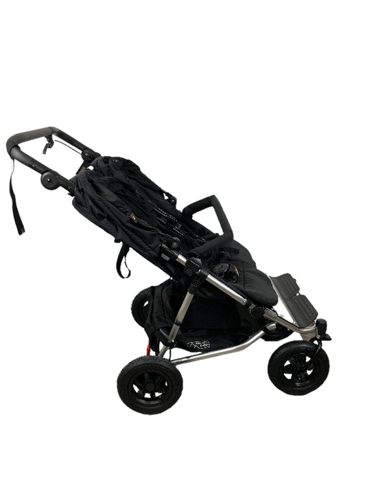 Mountain Buggy Duet Double Stroller, 2023, Black