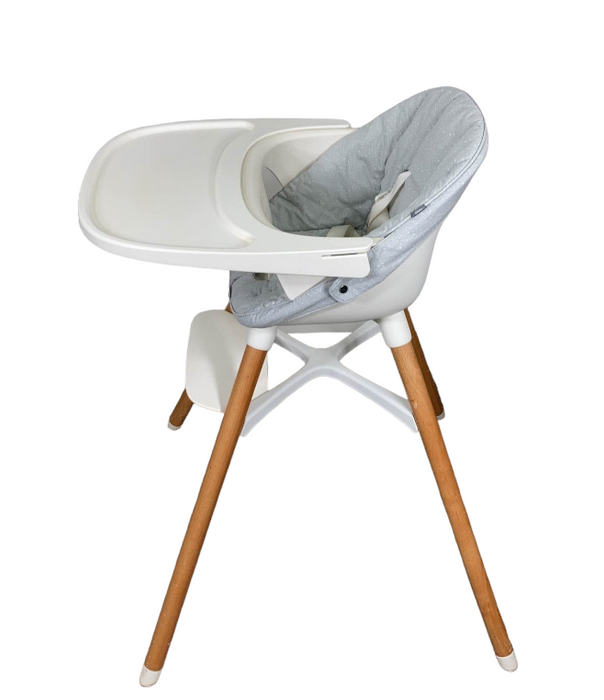 Shop Lalo 3 in 1 High Chair Kit, Coconut, Grey Multi, Natural Wood at GoodBuy Gear