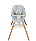Shop Lalo 3 in 1 High Chair Kit, Coconut, Grey Multi, Natural Wood at GoodBuy Gear