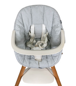 Shop Lalo 3 in 1 High Chair Kit, Coconut, Grey Multi, Natural Wood at GoodBuy Gear
