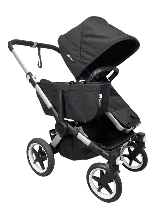 Bugaboo Donkey 5 Mono Stroller, 2024, Aluminum, Midnight Black, Midnight Black