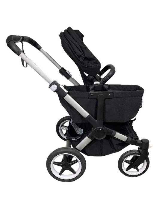 Bugaboo Donkey 5 Mono Stroller, 2024, Aluminum, Midnight Black, Midnight Black