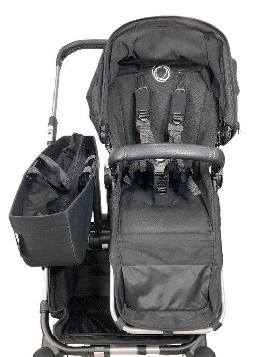 Bugaboo Donkey 5 Stroller Mono, Midnight Black, Midnight Black, Aluminum, 2023