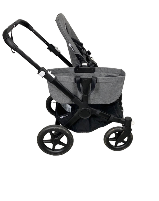 Bugaboo Donkey 5 Stroller Mono, Grey Melange, Black, 2023