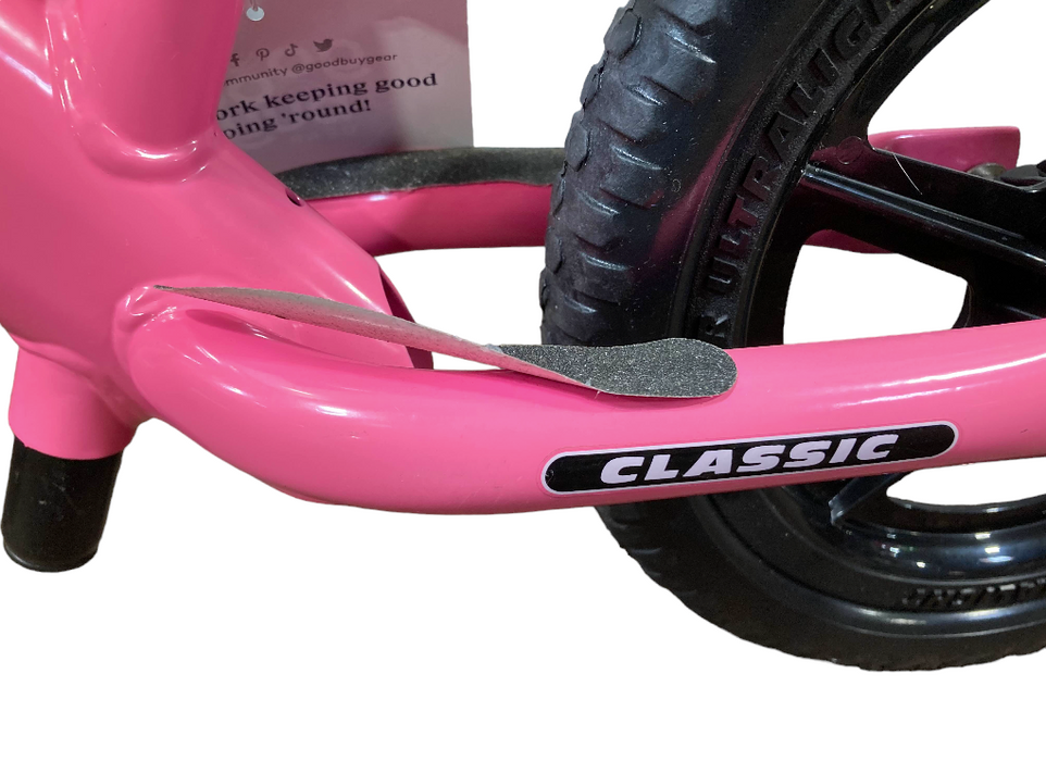 Strider Balance Bike 12” Classic, Pink