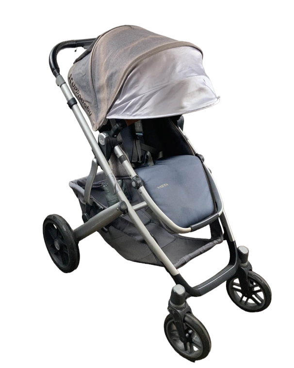 2018 uppababy vista stroller jordan UPPAbaby VISTA Stroller, Jordan (Grey Melange), 2018