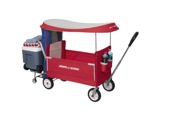 Radio Flyer Tailgater Wagon With Canopy