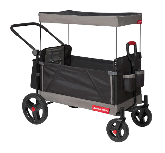 Radio Flyer Trav'ler Stroll 'N Wagon With Protective Cover