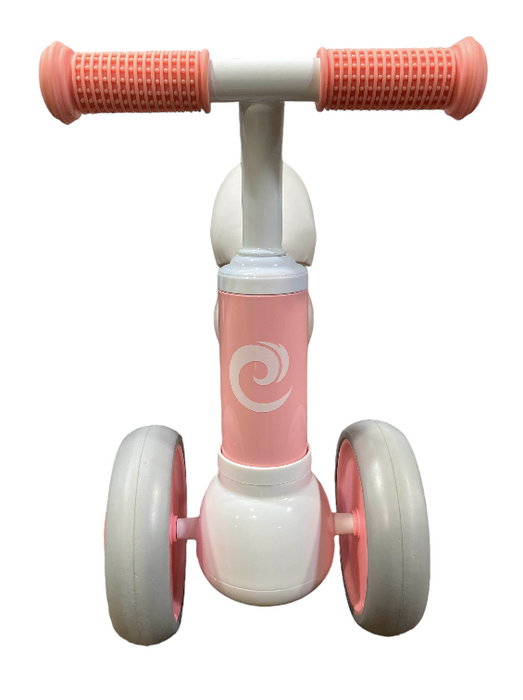 Gamfeiny Colorful Lighting Balance Bike, Pink