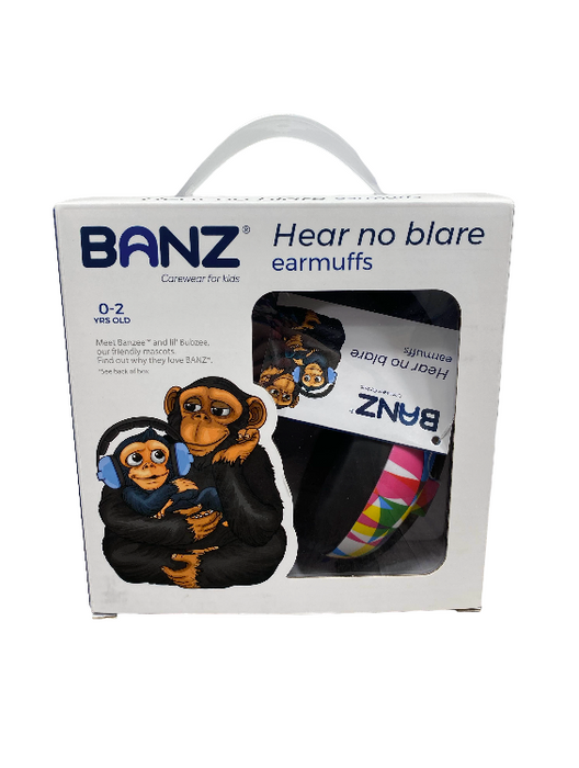 Banz Hear No Blare Earmuffs, Geo Print