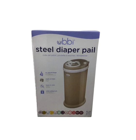 Ubbi Diaper Pail, Taupe