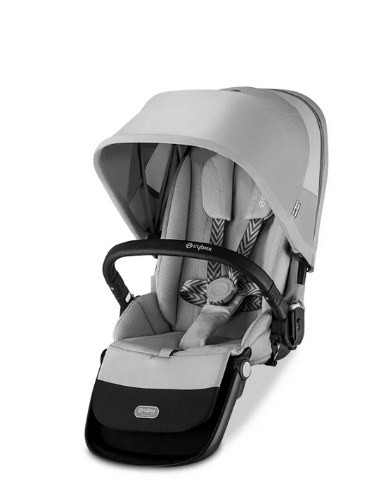 Cybex Gazelle S Seat Unit, Lava Grey, Black Bumper Bar